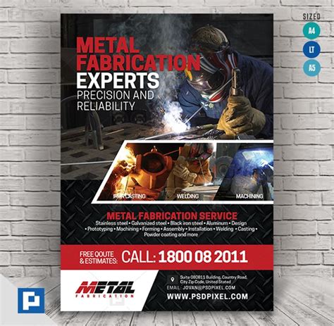 metal fabrication advertising|advertising for metal fabricators.